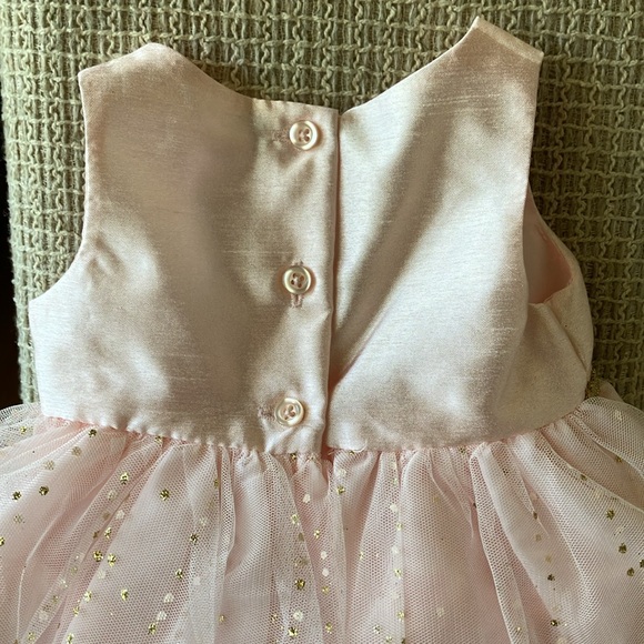 Infant Party Dress with Matching Shoes - Picture 4 of 7
